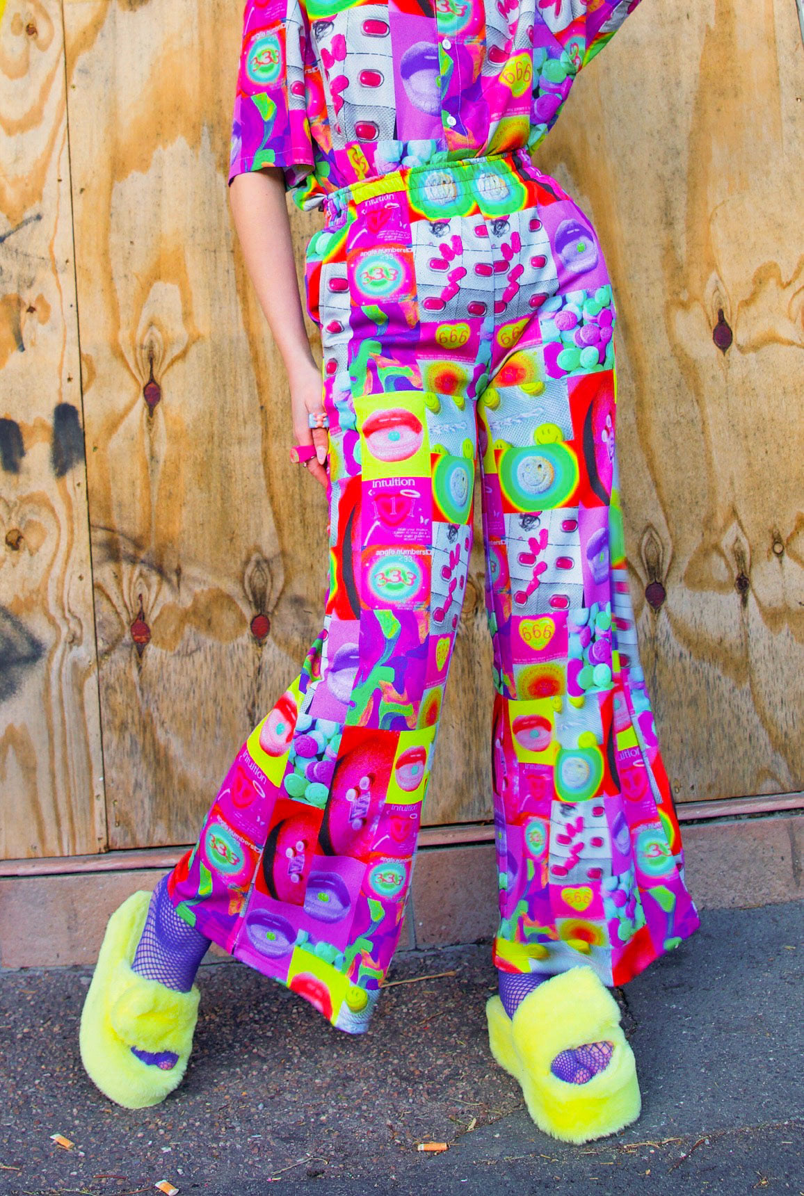Sour Candy Wide Leg Trousers
