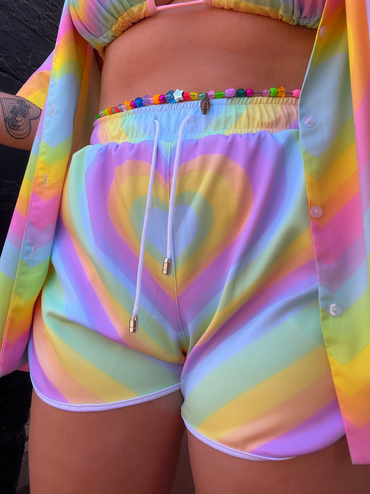 Loved Up Luxe Shorties (Pastel)